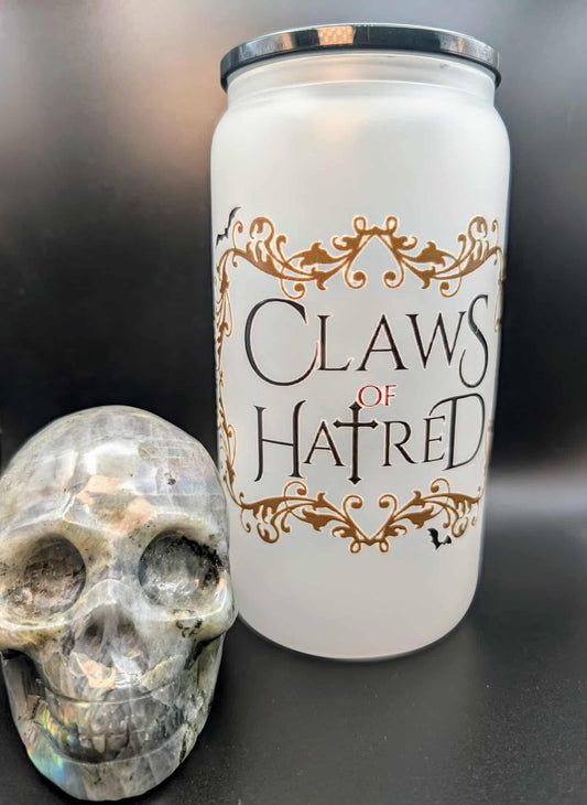 Claws of Hatred Tumbler - "Frosted Elegance" image 0