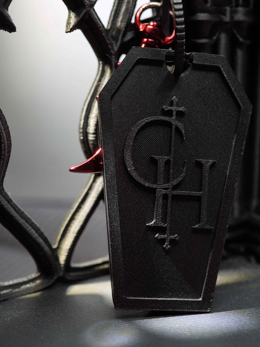 The Can Do Coffin Keychain