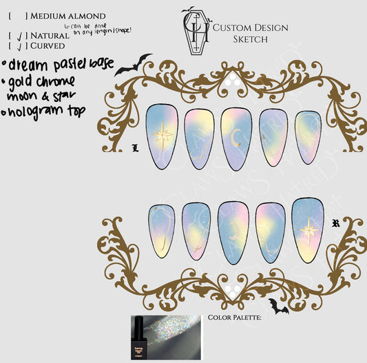 [Curated Collection - Love & Deepspace - Whispers] Starry Skies image 0