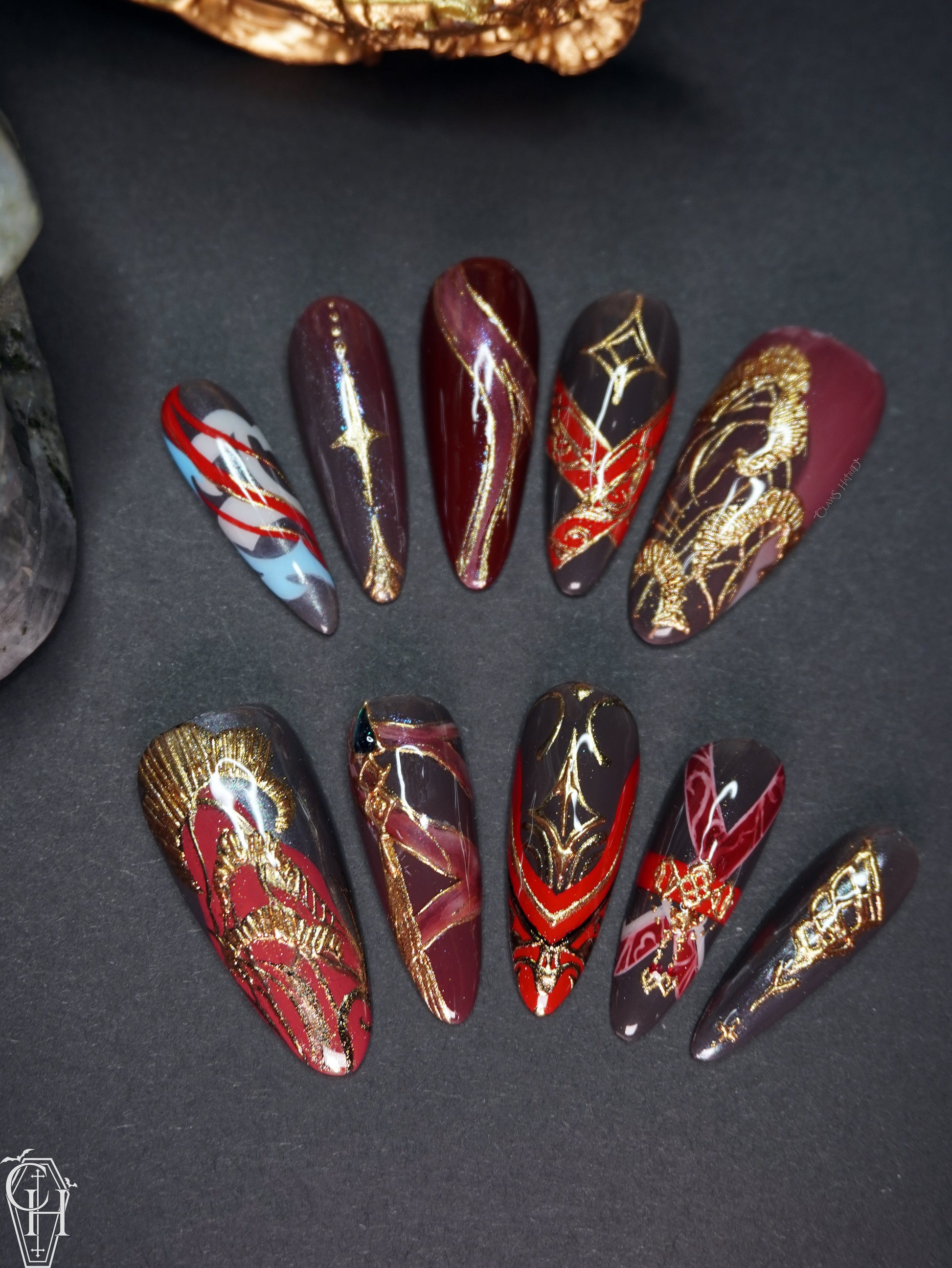 [Curated Collection - Love & Deepspace] Obsidian Clouds image 0