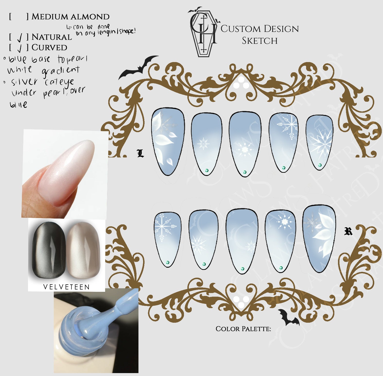 [Curated Collection - Love & Deepspace - Whispers] Frosted Jasmine image 0