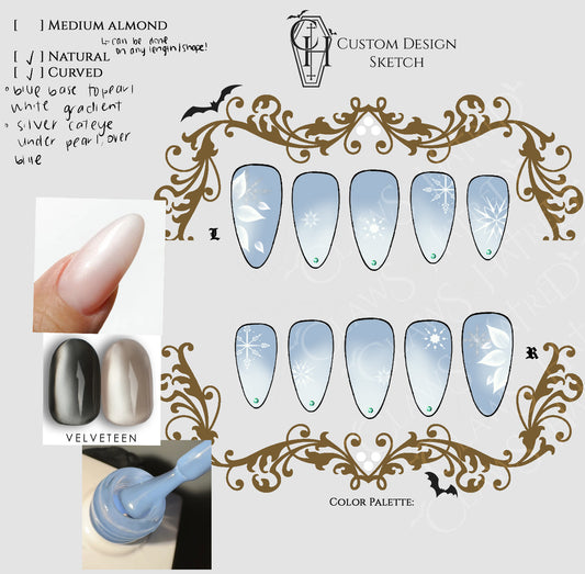 [Curated Collection - Love & Deepspace - Whispers] Frosted Jasmine image 0