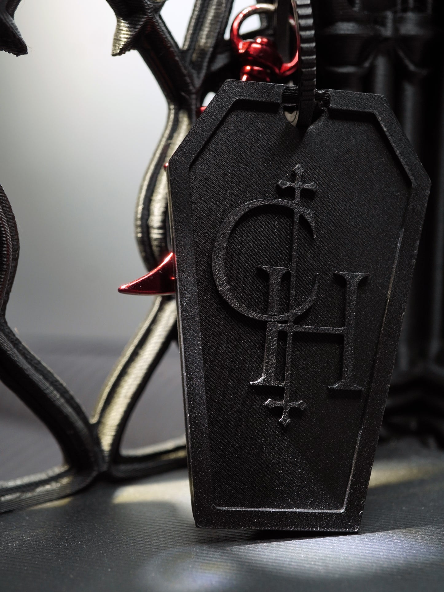 The Can Do Coffin Keychain