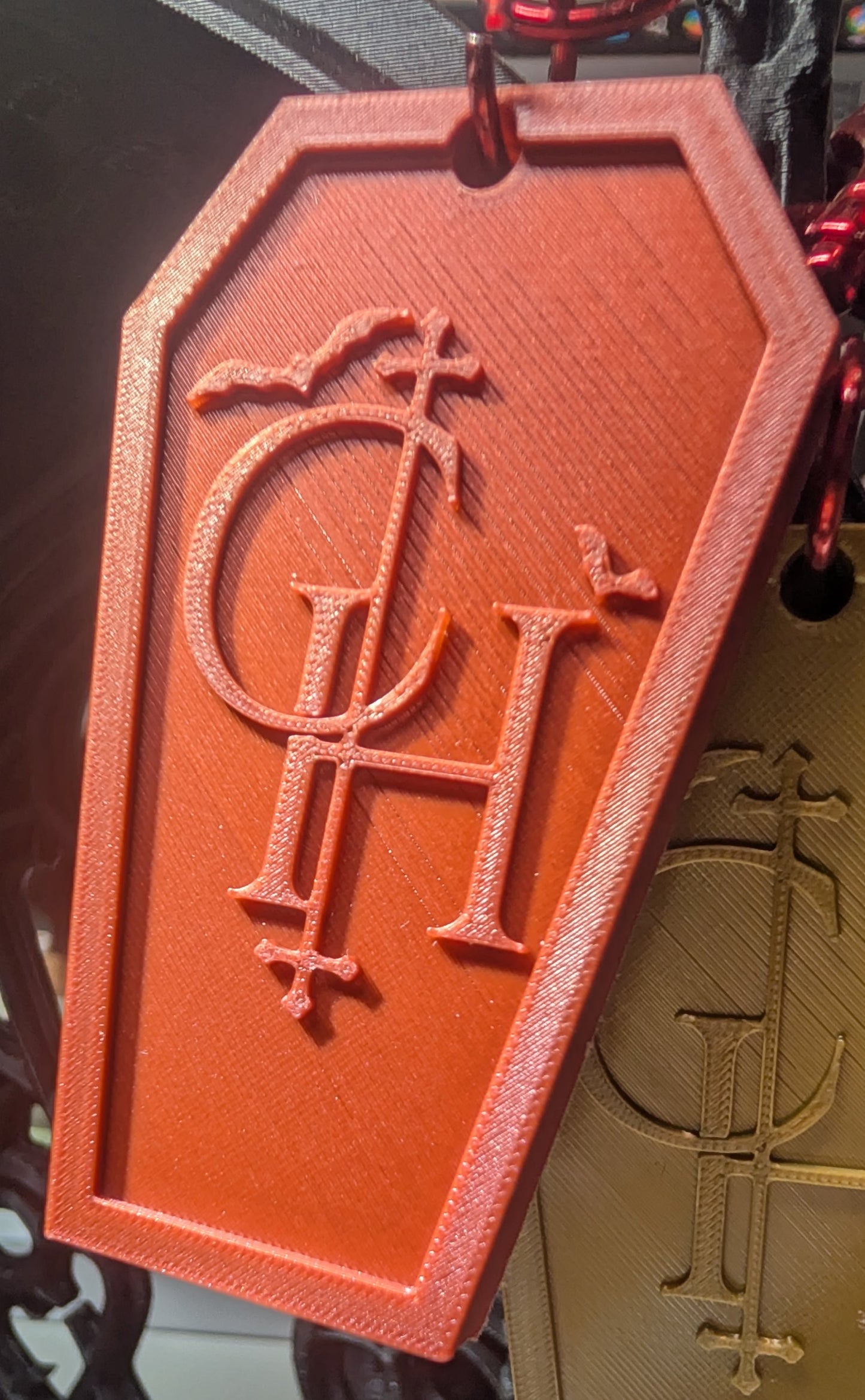 Claws of Hatred - NFC Keychain - Crimson image