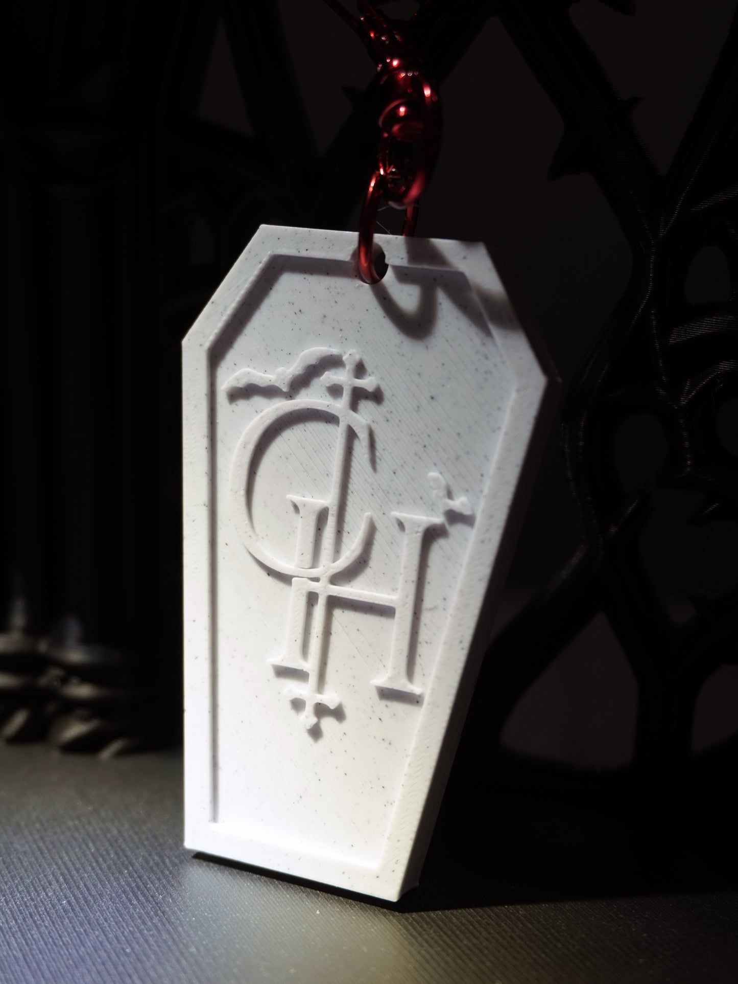 The Can Do Coffin Keychain