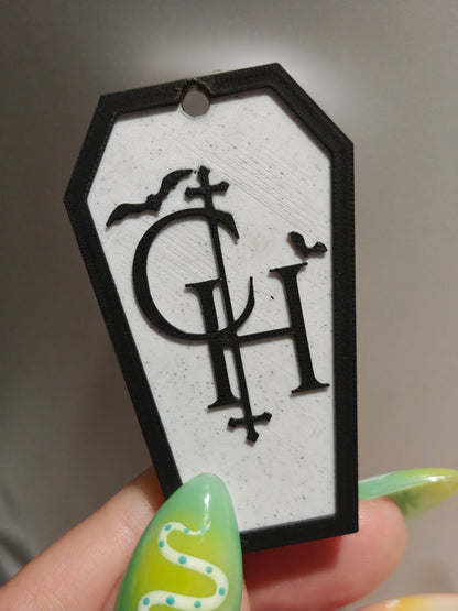 The Can Do Coffin Keychain